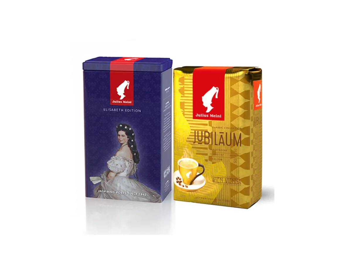Julius Meinl Kaffeedosen|Beliebte Kaffees>Elisabeth Kaffeedose - Bohne 500g