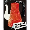 Julius Meinl Postkarten>Meinl Kaffee Kanne Rot Postkarte