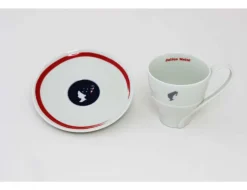 Julius Meinl Kaffee Tassen>Präsident MelangeTasse (Rot)